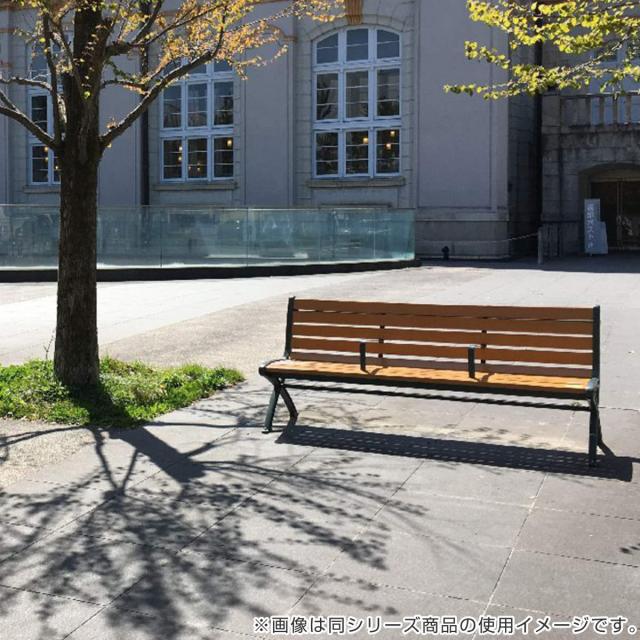 業務用 屋外用木調ベンチ 手すり付き 背なしタイプ 182.5cm 3人掛け セパレートベンチSB1 （ 法人限定 ベンチ 長椅子 屋内 屋外 木柄 木目調 約 180cm 屋外用ベンチ 屋内用ベンチ 二人掛 チェア イス 椅子 3人掛 おしゃれ ）_4