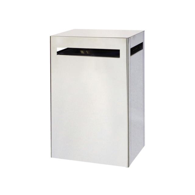 ゴミ箱 45L クリンボックス DM 業務用 室内 （ 法人限定 業務用ダストボックス 屋内用 ごみ箱 ダストボックス ステンレス製 書類 紙 チラシ 広告 ステンレス 45リットル 屑入 くず入れ 回収ボックス オフィス 事務所 住宅 ）_10