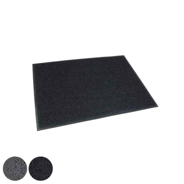 玄関マット 屋外 業務用 60×90cm ハイグリップHD （ 法人限定 ドアマット エントランスマット 出入口 マット 玄関 風除室 ウェルカムマット 滑り止め 高反発 無地 シンプル おしゃれ グレー ブラック 店舗 ）