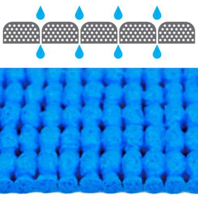 業務用マット メッシュクッション 90cm×10M巻 （ 法人限定 水切り プールマット 通水性 クッションマット 滑り止めマット 業務用 敷き物 床 すべり止め マット 床材 滑り止め ）_4