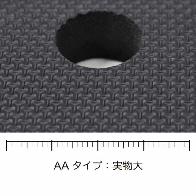 業務用マット ワーククッション 50×100cm 穴有 （ 法人限定 業務用 滑り止めマット 厚手 クッション 耐薬 疲労軽減 断熱 冷え対策 水はけ 疲労軽減マット クッションマット 床 立ち作業 衝撃緩衝 工場 ）_6