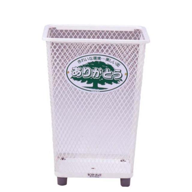 屋外用ゴミ箱 68L #200 小 センターパック 業務用 （ 法人限定 ダストボックス ごみ箱 大容量 分別用 角型 分別ゴミ箱 68リットル ゴミ箱 ペール 丈夫 耐久性 中身が見える 公園 施設 ）