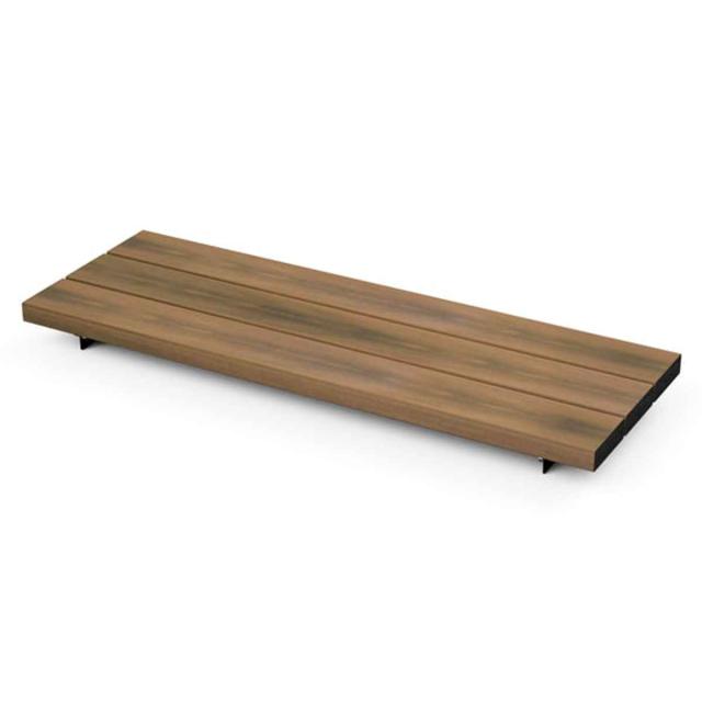 ベンチ 幅120cm シートユニット コネクトベンチ 屋外 業務用 （ 法人限定 座面のみ 屋外ベンチ 連結 屋内外 再生 樹脂製 長椅子 イス 背もたれ無し 部品 パーツ 組立 屋内 120cm幅 座面高44.5cm おしゃれ プラスチック ）_12