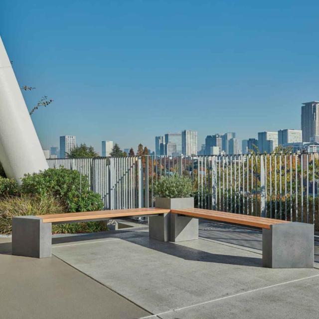 ベース A ベースユニット コネクトベンチ 屋外 業務用 （ 法人限定 コネクトベンチ用 脚部 脚 足 印字付き 部品 ユニット パーツ 組立 オプション 専用パーツ 対応パーツ ）_6