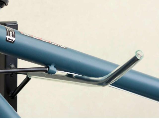自転車スタンド 1台用 室内用 6段階高さ調整 （ サイクルスタンド ラック ディスプレイ 1台 転倒防止 盗難防止 室内 ブラック×ブラウン ホワイト×ホワイト 収納 棚 ）_16