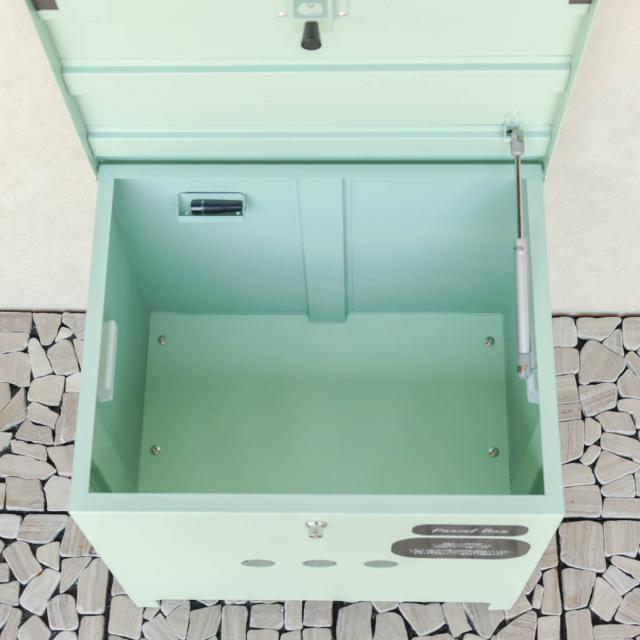 宅配ボックス ベンチ収納宅配ボックス Linda リンダ （ 宅配 ボックス 置き配用ボックス 玄関 屋外 宅配BOX 1段 大型 大容量 据え置き 宅配便 配達 戸建て 後付け 簡単設置 プッシュキー 鍵付き ベンチ型 収納ボックス ）_17