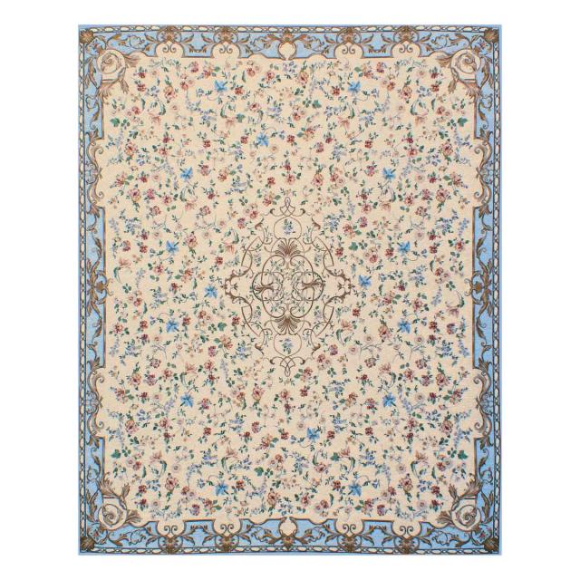 ラグ カーペット ゴブラン織り アンドレス 200×250cm （ 絨毯 マット ラグマット 長方形 コブラン ホットカーペット対応 床暖房対応 アクセントラグ 床暖 ホットカーペット 対応 インテリア 花柄 刺繍柄 ）の通販は