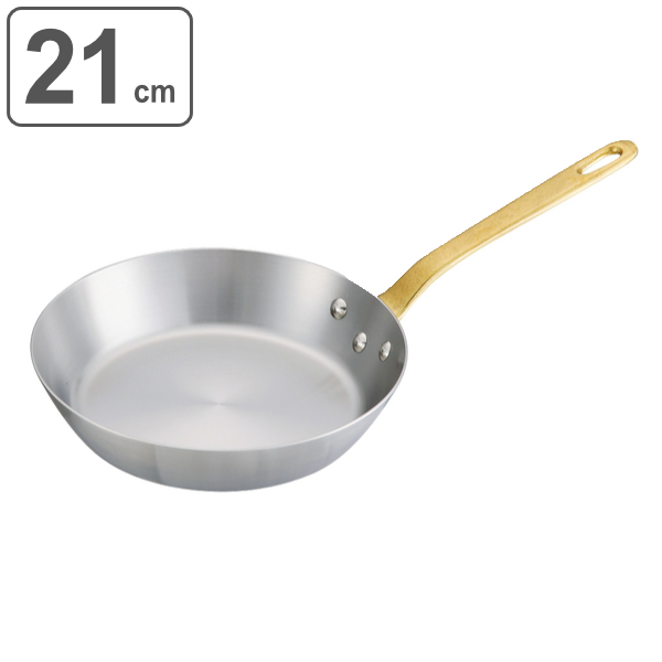 フライパン 21cm IH対応 キングデンジ 中尾アルミ 業務用 （ ガス火対応 オール熱源対応 ステンレスフライパン 業務用フライパン 21センチ いため鍋 炒め鍋 プロ仕様 プロ用 プロユース 家庭用  フライパン ih対応フライパン ih対応）の通販は 8,280円