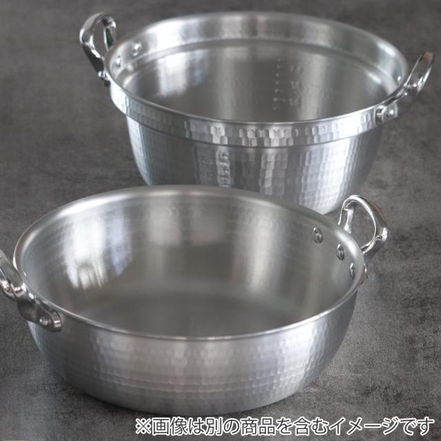 打出料理鍋 54cm ガス火専用 メモリ付き 中尾アルミ 業務用 日本製 44L （