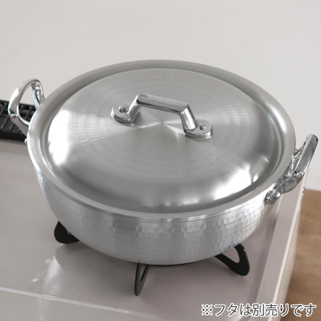 打出揚げ鍋 36cm ガス火専用 中尾アルミ 業務用 日本製 9.4L 天ぷら鍋
