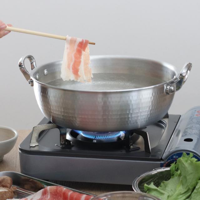 打出揚げ鍋 36cm ガス火専用 中尾アルミ 業務用 日本製 9.4L