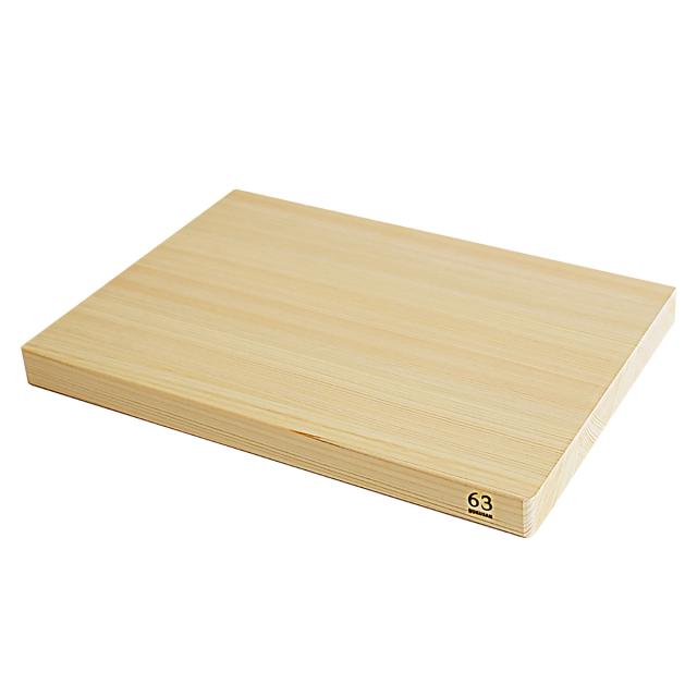 木製まな板 長方形 L ロクサン 63 ひのき hinokiまな板 日本製 （ まないた ひのきのまな板 天然木 角型 カッティングボード 軽量 桧 柾目 軽い 東濃ヒノキ おしゃれ ）の通販は 4,910円