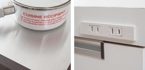 キッチンカウンター スリムカウンター ステンレストップ 幅30.5cm （ キッチンワゴン キッチン 収納 キッチンラック スリム キッチン収納 ワゴン 隙間 すき間 省スペース 白 ブラウン キャスター付き コンセント付き ）