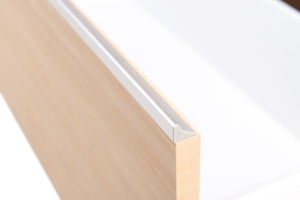 食器棚 キッチンボード 北欧風 Sugar 約幅140cm （ カップボード キッチン収納 キッチン 食器 収納 キッチンキャビネット レンジ台 台所収納 食器収納 木製 耐震ラッチ オートクローズ ソフトクローズ ホワイト 白 ）_16