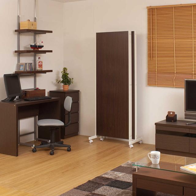 おゆき　2連　衝立　間仕切り　パーティション キャスター付き 楽天市場】パーテーション 2連 キャスター付 高さ180cm 安心で