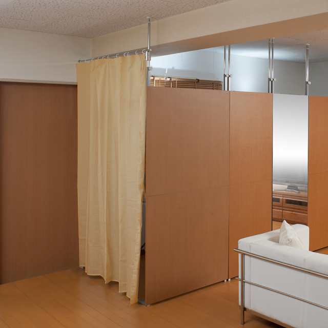 突っ張りパーテーション用ドアカーテン （ 間仕切り