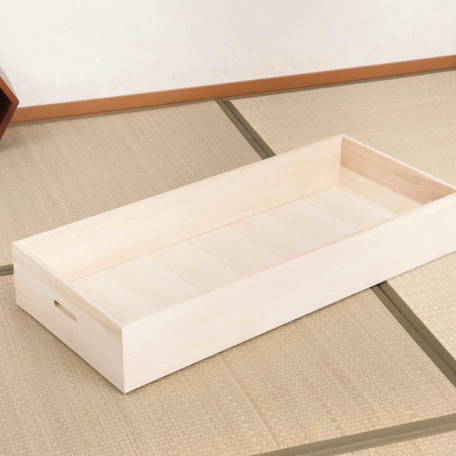 【susan】　3割引7840円→7500円4万円　新品　総桐衣装盆　２段 桐衣装ケース 桐衣装箱 2段 幅91cm 高さ25cm 桐製収納ケース 桐