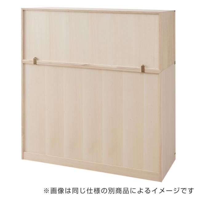 桐タンス 6段 引き戸タイプ 着物用 幅99 高さ114cm （ 桐たんす 桐 タンス たんす 箪笥 桐箪笥 日本製 着物収納 完成品 桐衣装ケース 桐チェスト 桐衣装箱 和箪笥 チェスト 六段 引戸 国産 着物 衣類収納 ）_7