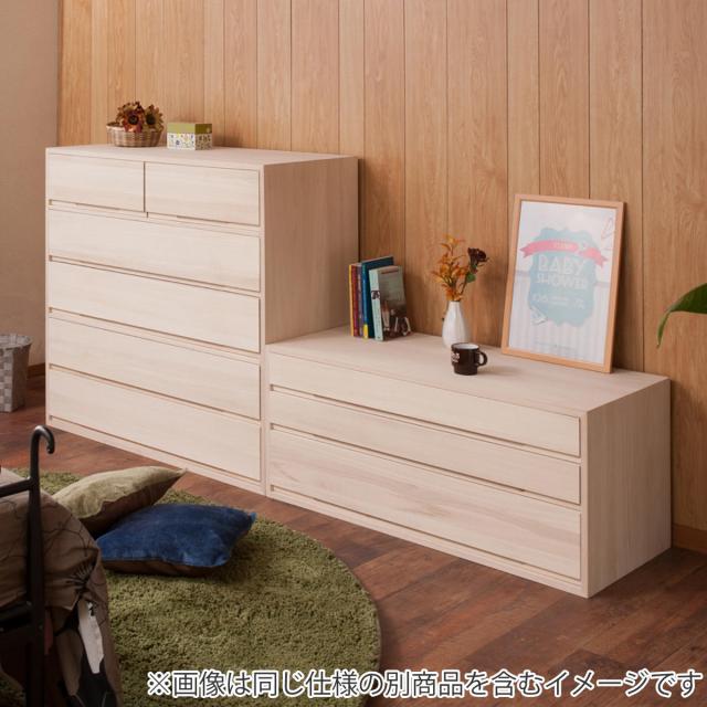 桐タンス 5段 桐収納 日本製 白木仕上げ 約幅101cm （ 桐たんす 桐 箪笥 タンス 着物収納 着物 収納 和たんす 和室 国産 完成品 シンプル 洋室 木地 桐製 引き出し 衣類収納 ）_10