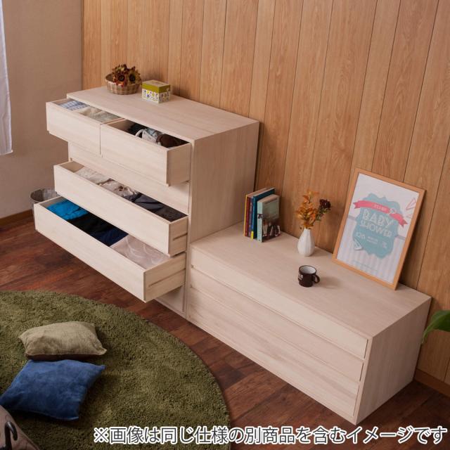 桐タンス 5段 桐収納 日本製 白木仕上げ 約幅101cm （ 桐たんす 桐 箪笥 タンス 着物収納 着物 収納 和たんす 和室 国産 完成品 シンプル 洋室 木地 桐製 引き出し 衣類収納 ）_12
