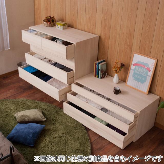 桐タンス 5段 桐収納 日本製 白木仕上げ 約幅101cm （ 桐たんす 桐 箪笥 タンス 着物収納 着物 収納 和たんす 和室 国産 完成品 シンプル 洋室 木地 桐製 引き出し 衣類収納 ）_13
