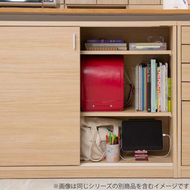 カウンター下収納 モダンナチュラル 引戸タイプ 幅120cm （ カウンター下 リビング 収納 キッチン収納 収納棚 日本製 完成品 食器棚  キャビネット 薄型 可動棚 ホワイトウォッシュ ナチュラル おしゃれ ）の通販はau PAY マーケット - リビングート | au PAY  マーケット ...