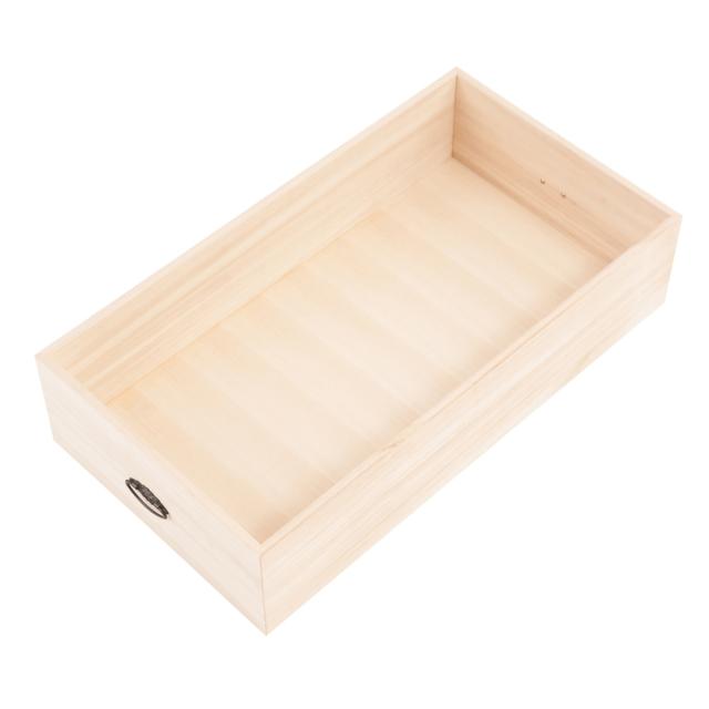 桐 衣装ケース 3段 押入れ収納 衣裳箱 キャスター付 隅金具 高さ