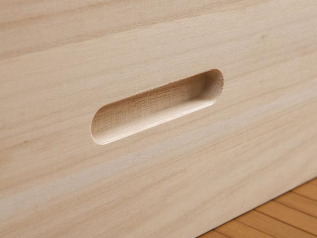 桐 衣装ケース 衣装箱 3段 幅91cm 日本製 （ 完成品 桐衣装箱 天然木 木製 衣類収納 着物 蓋付き 仕切り 収納 桐箪笥 桐タンス フタ付き 三段 ケース ボックス 収納ケース 桐箱 ）_14