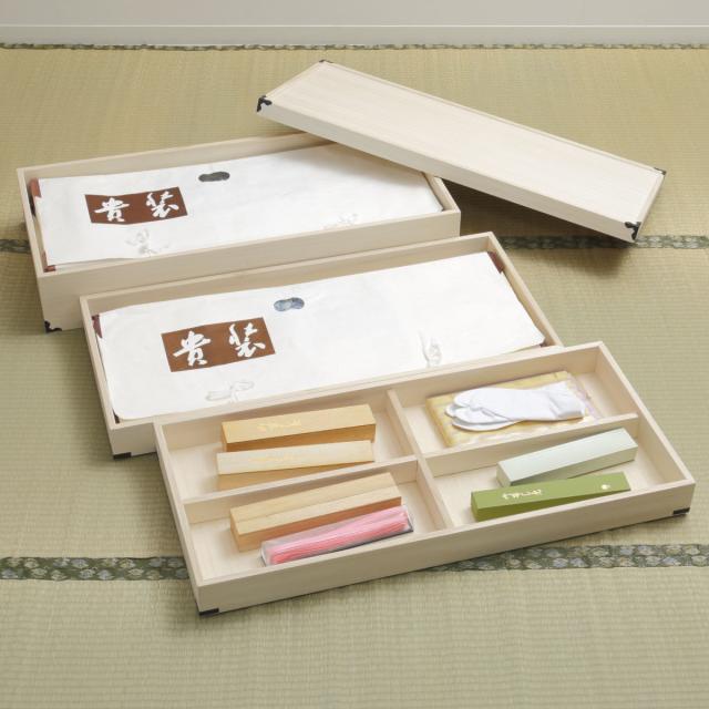 桐 衣装ケース 衣装箱 3段 幅91cm 日本製 （ 完成品 桐衣装箱 天然木 木製 衣類収納 着物 蓋付き 仕切り 収納 桐箪笥 桐タンス フタ付き 三段 ケース ボックス 収納ケース 桐箱 ）_8