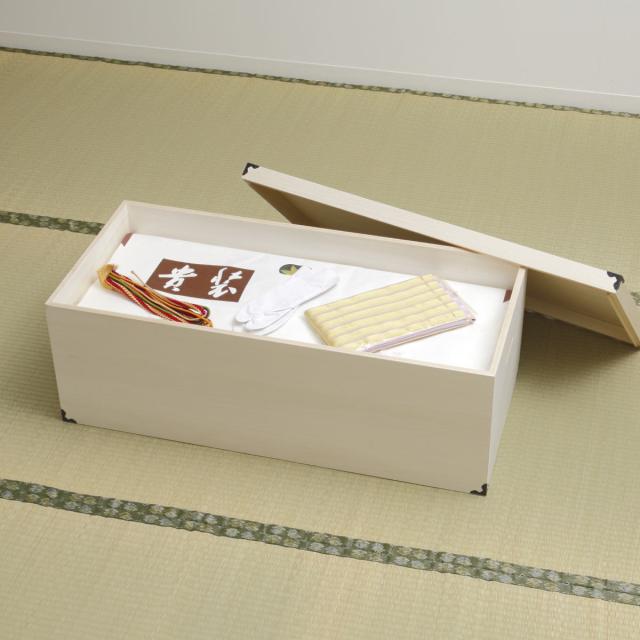 桐 衣装ケース 衣装箱 深型1段 91cm 日本製 （ 完成品 桐衣装箱 天然木 木製 衣類収納 着物 蓋付き 収納 桐箪笥 桐タンス フタ付き 一段 ケース ボックス 収納ケース 桐箱 ）_5