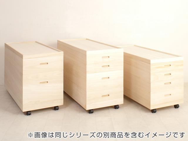 桐 衣装ケース 2段 日本製 すのこ付き 雛人形 収納ケース （ 桐