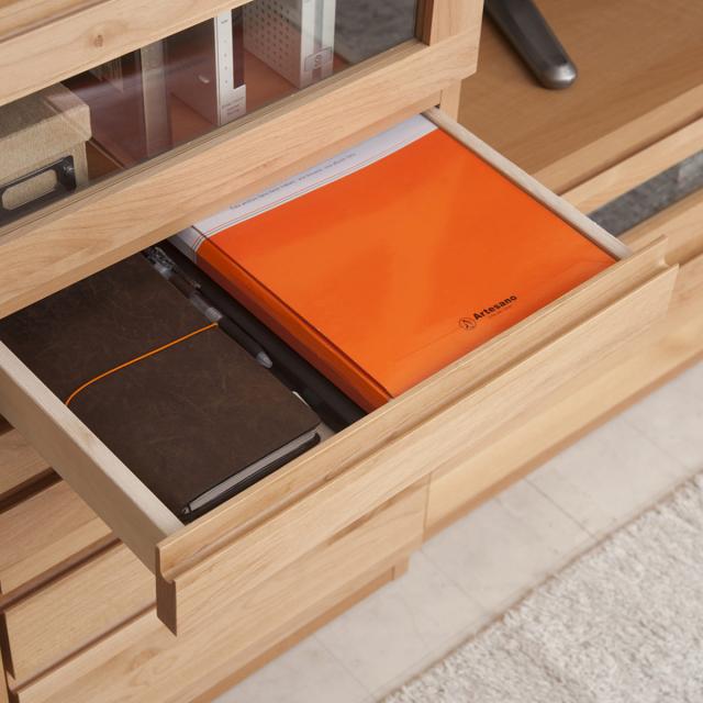 天然木　キャビネット　電話台 FAX台　コンソール　サイドチェスト　レンジ台 dショッピング |ファックス台 キャビネット 天然木アルダー チェスト