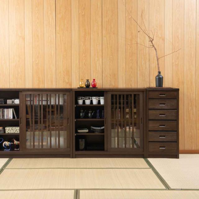 チェスト 6段 和モダン調 日本製 幅40cm （ スリムラック 収納チェスト 収納 引き出し キャビネット 天然木 完成品 桐 木製 家具 すきま収納 ホワイト ブラウン おしゃれ ）の通販は