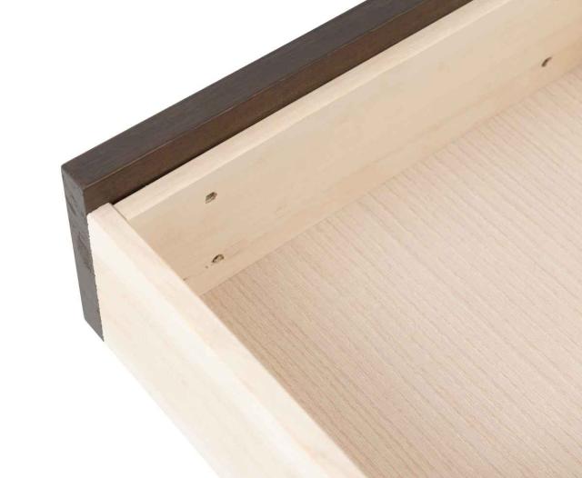 チェスト 6段 和モダン調 日本製 幅40cm （ スリムラック 収納チェスト 収納 引き出し キャビネット 天然木 完成品 桐 木製 家具 すきま収納 ホワイト ブラウン おしゃれ ）の通販は