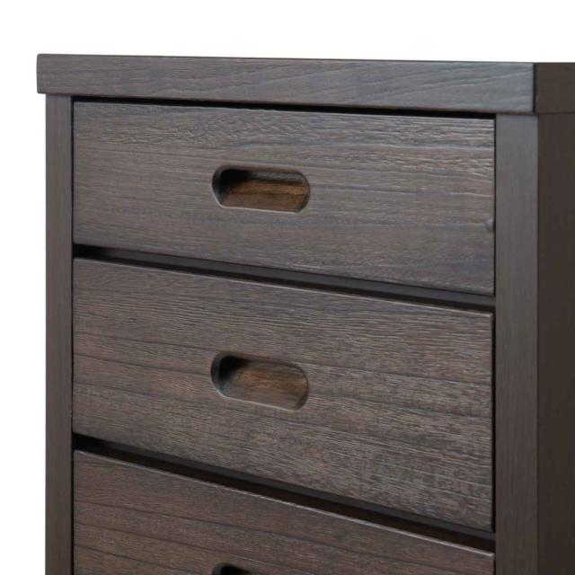 チェスト 6段 和モダン調 日本製 幅40cm （ スリムラック 収納チェスト 収納 引き出し キャビネット 天然木 完成品 桐 木製 家具 すきま収納 ホワイト ブラウン おしゃれ ）の通販は