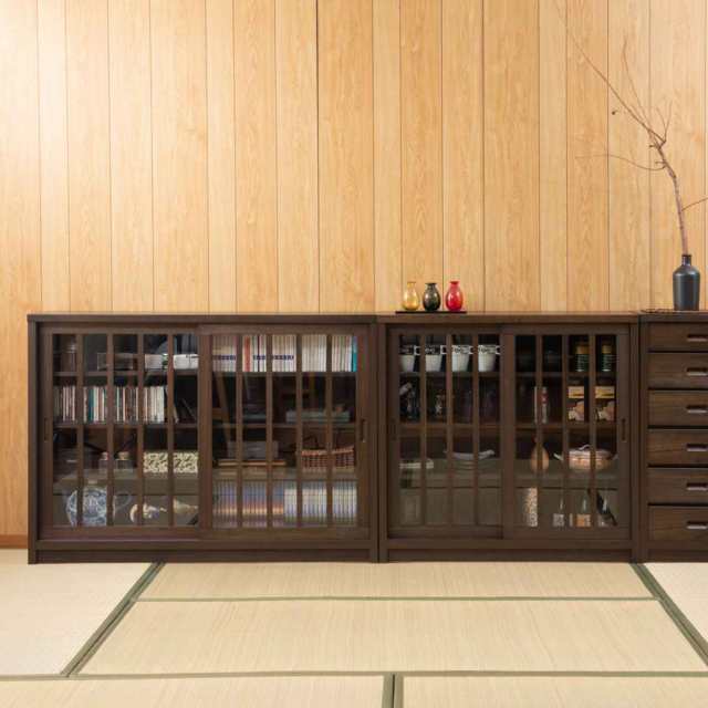 神戸家具］ 木製チェスト 飾り棚 家具職人 和モダン