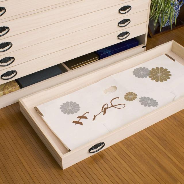 桐タンス 幅99.5cm 浅型 10段 台輪あり 着物用 日本製 （ 桐箪笥 収納 桐チェスト 国産 完成品 桐 たんす タンス 箪笥 積み重ね 桐衣装箱 着物収納 衣類収納 チェスト 天然木 ）