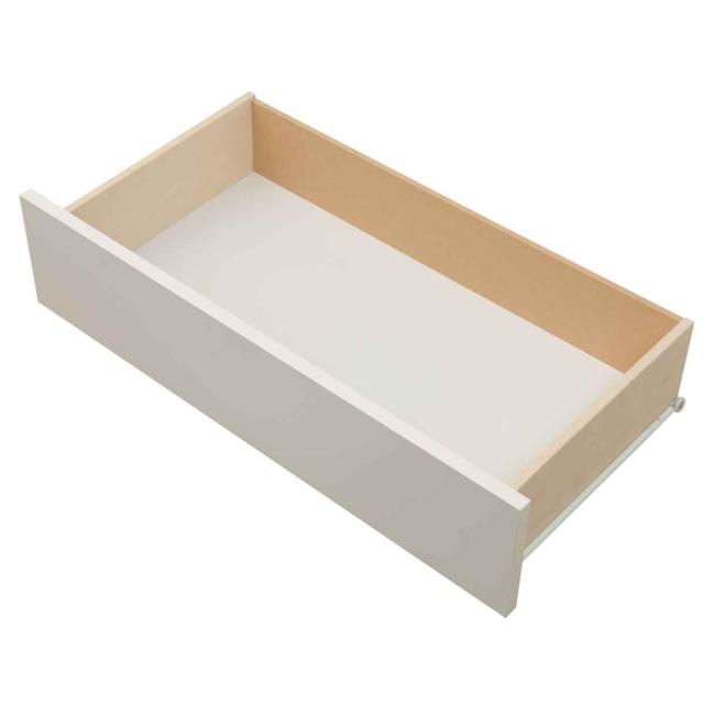 クローゼット収納 タンス 幅75cm 3段 奥行40cm キャスター付 日本製 （ 木製 クローゼット 押入れ 収納 押入れ収納 完成品 組立不要 すぐ使える 国産 たんす キャスター 整理棚 衣替え 衣類収納 引き出し ウォークインクローゼット ）_7