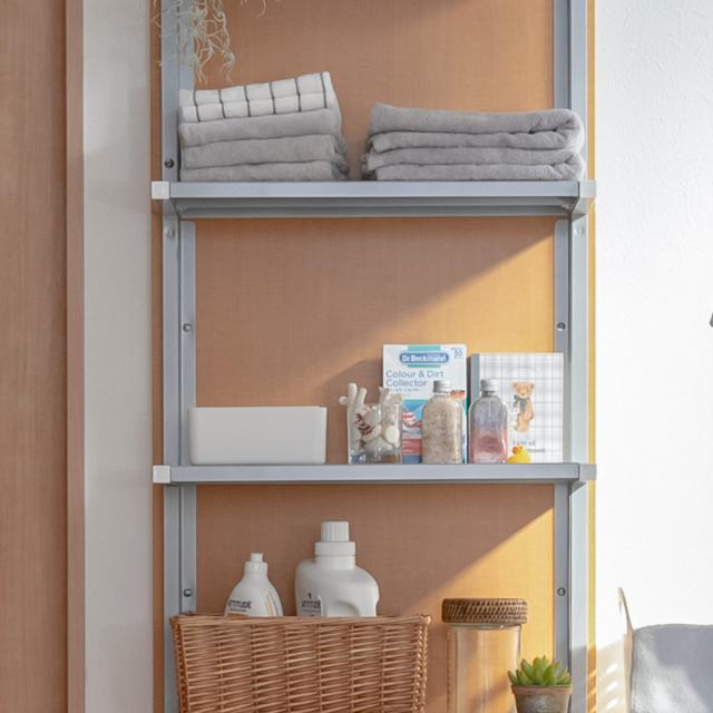 日本製 突っ張りパーテーションラック 8段 幅90cm 間仕切り つっぱり棒