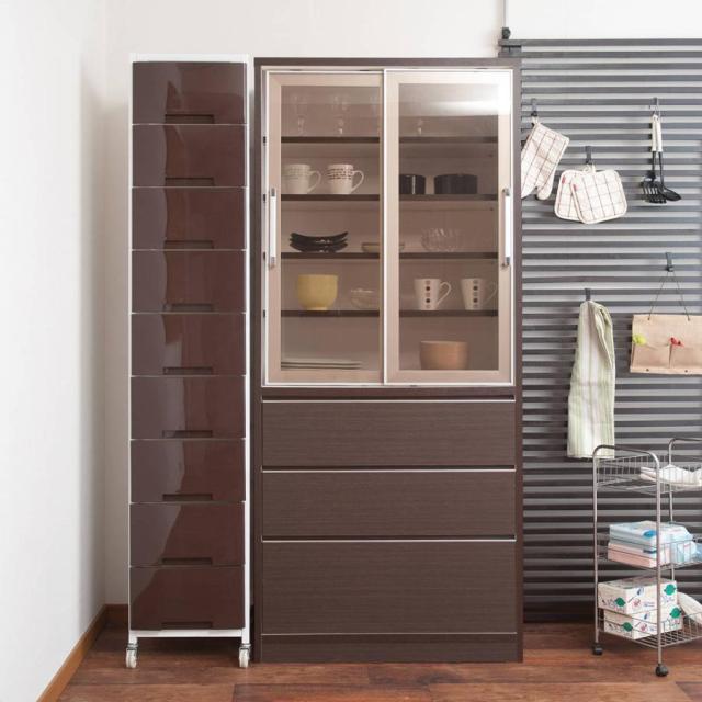 衣装ケース 大量収納プラスチックチェスト 9段 （ 幅36×奥行48