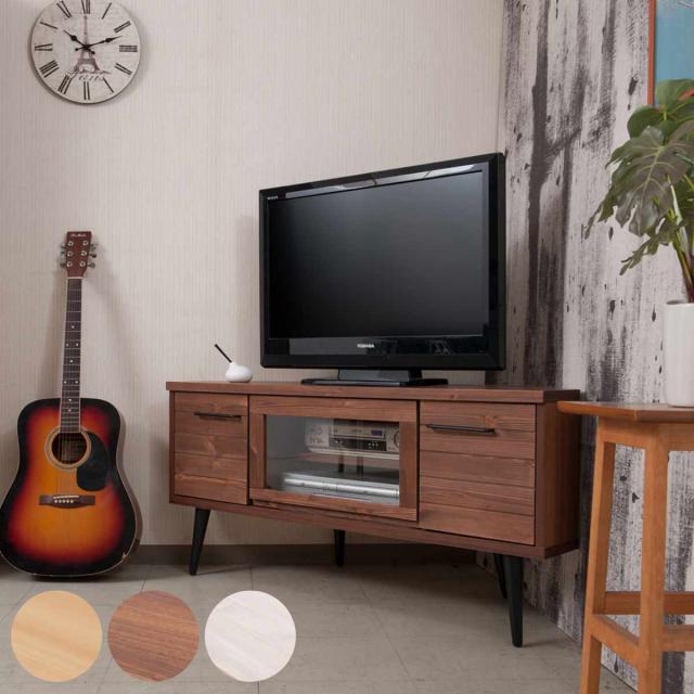 テレビ台 コーナータイプ 幅120cm 日本製 完成品 （ TV台 テレビボード 
