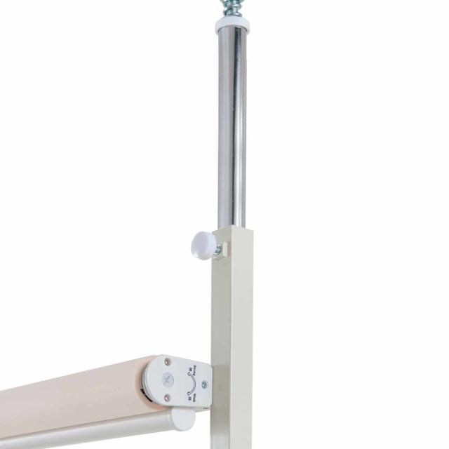 突っ張り ラダーパーテーション ロールスクリーン付き 幅92cm 日本製 （ つっぱり パーテーション ロールスクリーン 間仕切り 目隠し 衝立 パーティション ラダーラック 収納 突っ張り式 ついたて 自立 仕切り おしゃれ ）_17
