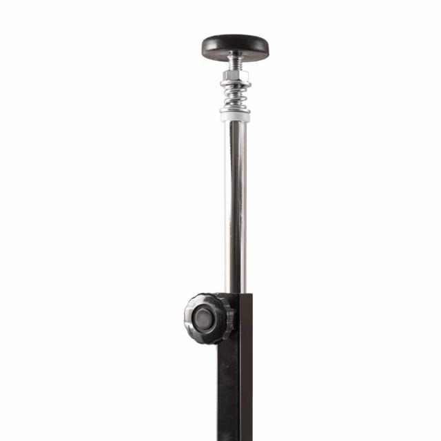 突っ張り シューズラック 幅75cm 薄型 ブラック 日本製 見せる収納 （ 壁面収納 つっぱり スリム 省スペース 靴収納 最大36足 つっぱり式 天井突っ張り式 靴 スニーカー ブーツ ヒール 収納 ラック シューズボックス 靴箱 下駄箱 ）_10