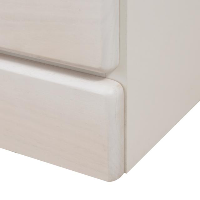 本棚 ガラス扉 幅80cm 桐材 完成品 日本製 （ 食器棚 棚 ラック 可動棚 天然木前板 A4対応 家具 収納 カップボード 引き出し ホワイトウォッシュ ライトブラウン ）_12