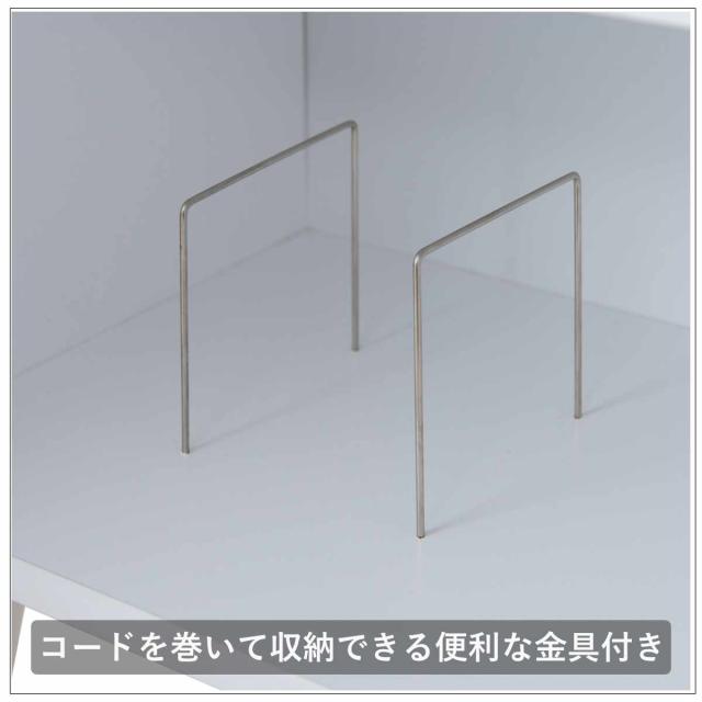 ルーター収納 幅60cm ファックス台 ホワイトリビング （ 棚 ラック 収納 ルーター モデム収納 家具 ディスプレイ 引き出し ケーブル収納 可動棚 モデム サイドボード サイドキャビネット シェルフ ホワイト ）_8