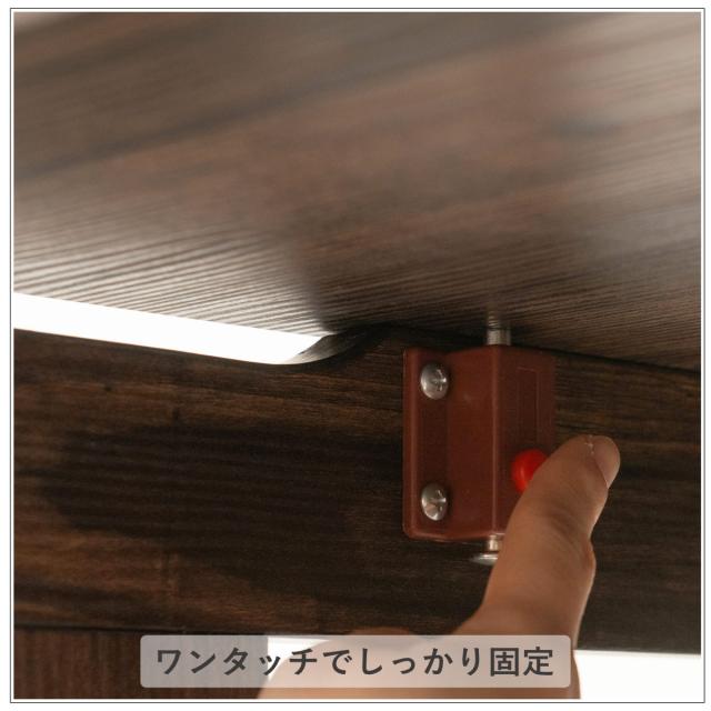 ミシン台 幅99cm 折りたたみ 2口コンセント付 キャスター付 （ 省スペース 引き出し 可動棚 サイドラック ミシン アイロン 作業机 作業台 アイロン台 ミシンデスク 折りたたみデスク 手芸 ）_6