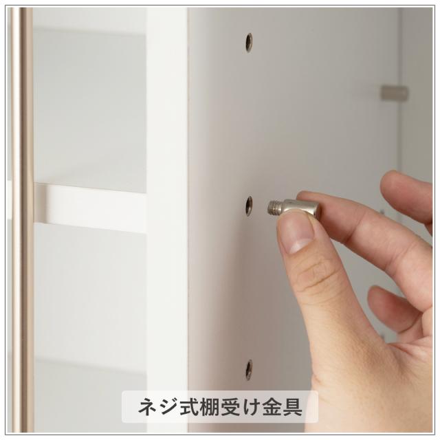 本棚 幅60.5cm 大容量収納 引き出し付き ディスプレイ （ コミックラック 引き出し 4段 コンパクト 可動棚 収納棚 リビング収納 玄関収納 キッチン収納 書斎 収納家具 木目調 ホワイト ）_7