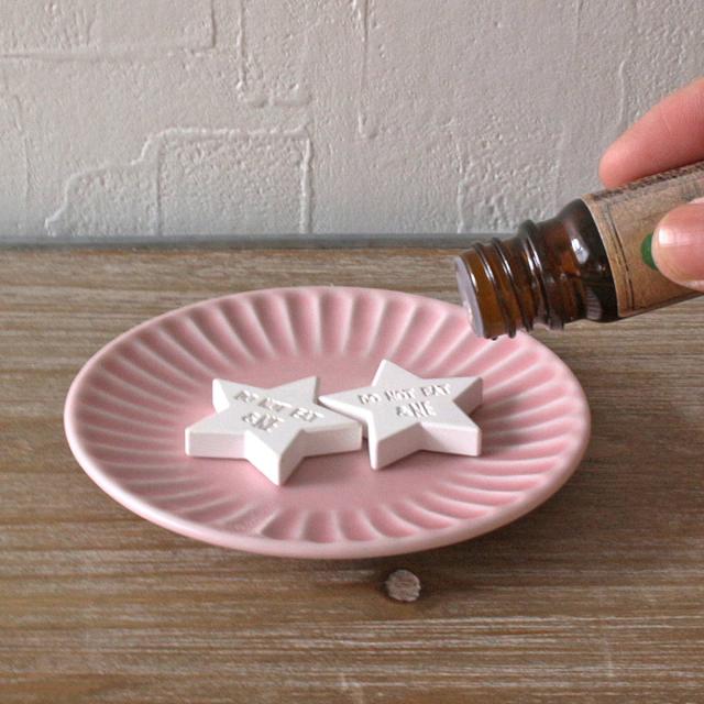 &NE アロマストーン プレート付き珪藻土アロマストーン （ アロマ