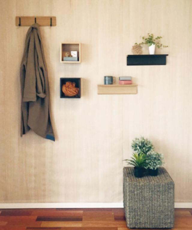 マグネットボード アイパネル 90×240cm 壁面材 磁石 （ マグネットウォール マグネット パネル 壁材 壁 DIY マグネットがつく壁 木目調 両面テープ 接着剤 カットできる 壁紙 後付け 家具 建具 簡単 設置 900mm 2400mm ）_4