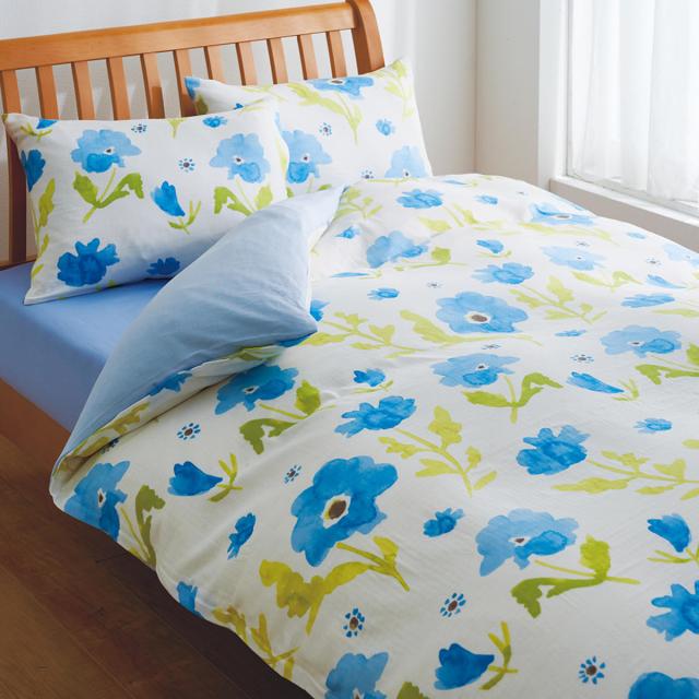 西川　掛け布団カバー　雲母唐長　ガーゼ　シングル　綿100% 日本製 2枚セット 西川 掛け布団カバー 雲母唐長 ガーゼ シングル 綿100% 日本製 2